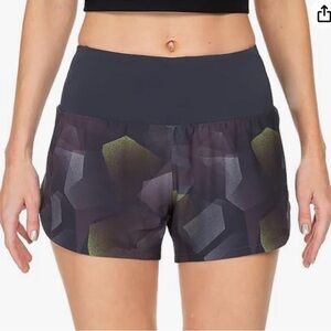 Rrosseyz Running Shorts for Women with Liner High Waisted Womens Short Medium